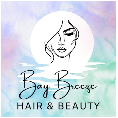 Bay Breeze Hair & Beauty original logo design