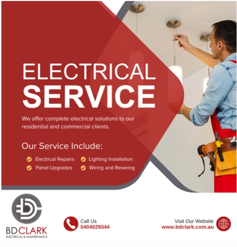 BD Clark Electrical original social media graphic
