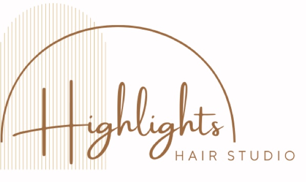 Highlights Hair Studio original logo design