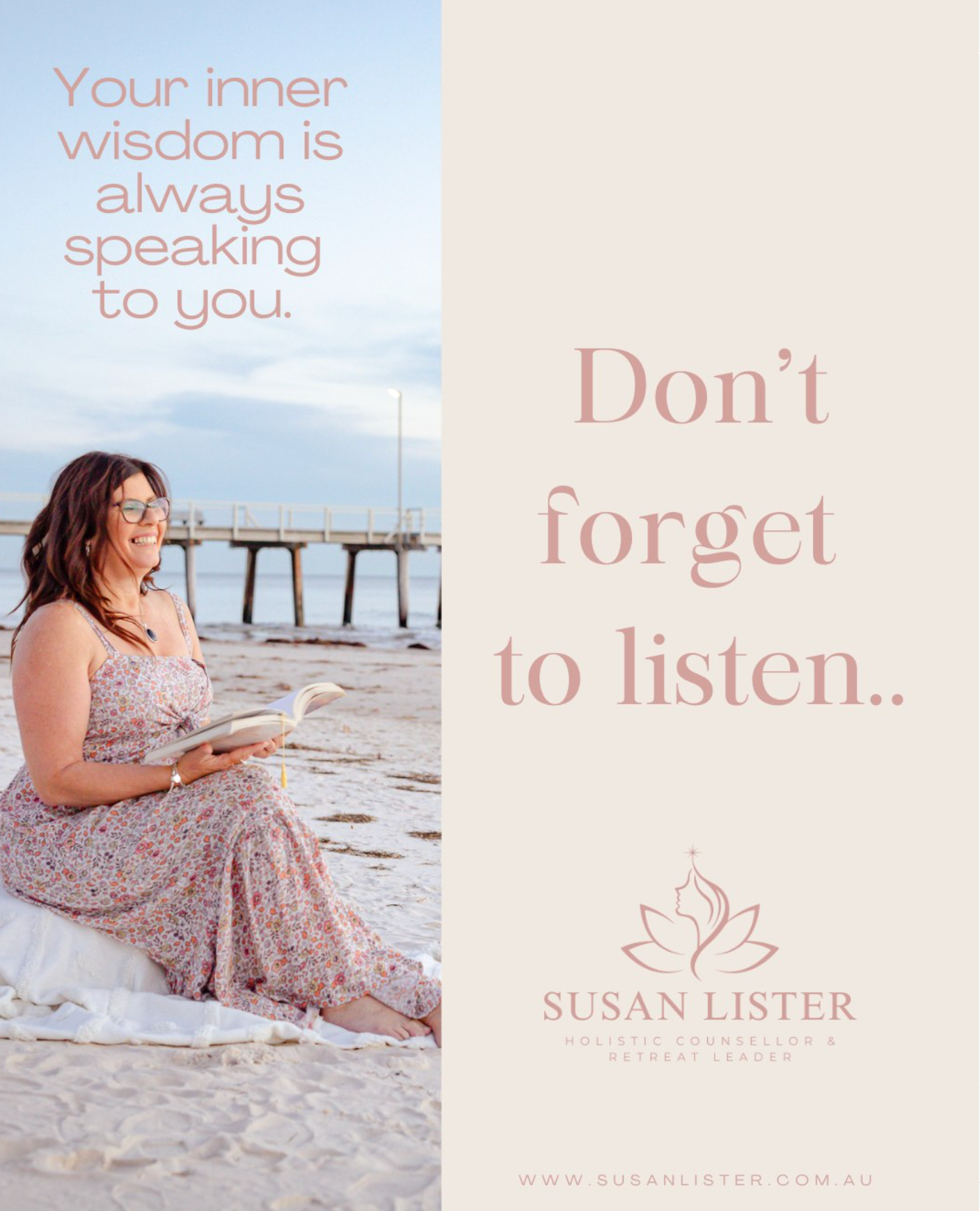 Susan Lister social artwork: inner wisdom